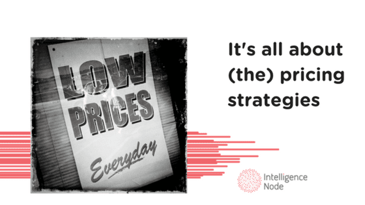It's All About (the) Pricing Strategies 